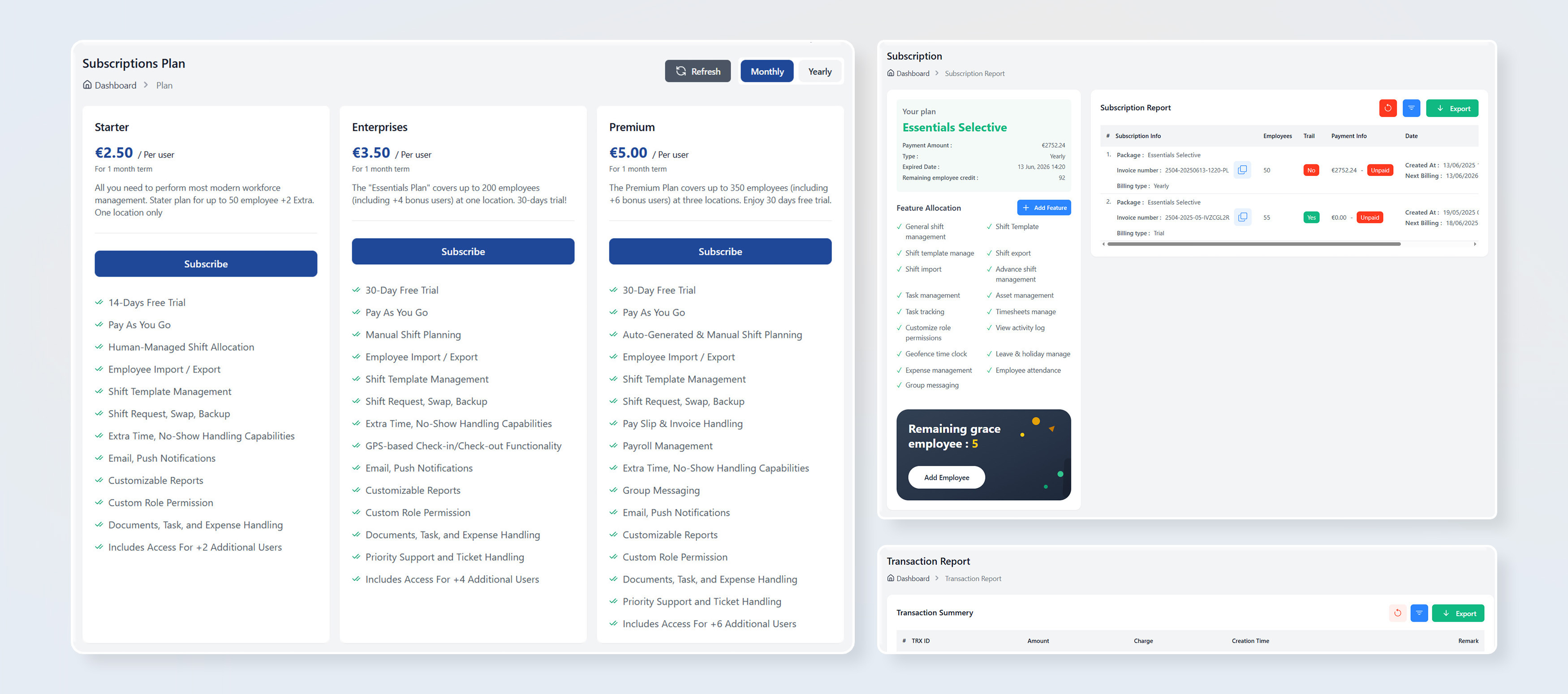 Subscription Management